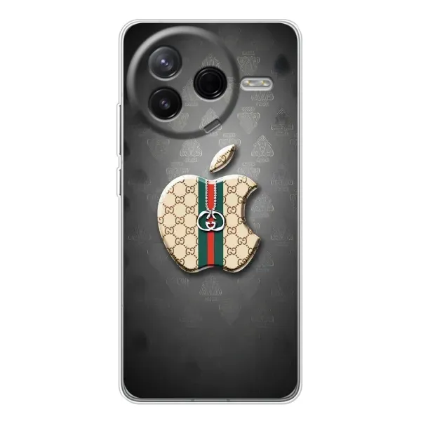 Чехол с принтом «Apple gucci» для Xiaomi POCO F7 Pro Чехол с принтом «Apple gucci» для Xiaomi POCO F7 Pro