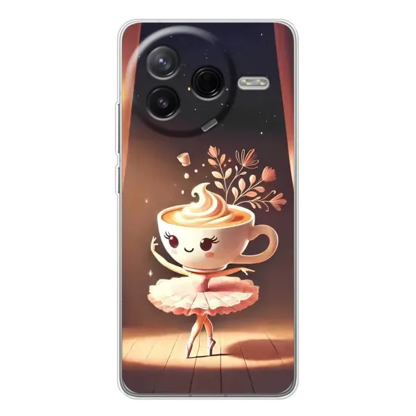 Чехол с принтом «Балерина капучина» для Xiaomi POCO F7 Pro Чехол с принтом «Балерина капучина» для Xiaomi POCO F7 Pro