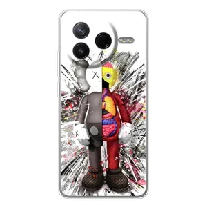 Чехлы для Xiaomi POCO F7 Pro - Bearbrick Louis Vuitton (PREMIUMPrint) (Беарбрик)