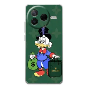 Чехлы для Xiaomi POCO F7 Pro - Скрудж МакДак Louis Vuitton (PREMIUMPrint) (Богатая Утка)