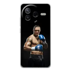 Чехол с картинкой Александр Усик для Xiaomi POCO F7 Pro (Боксер Усик)