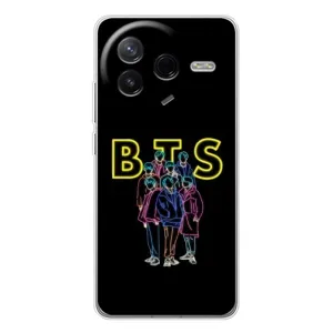 Чохли BTS для Xiaomi POCO F7 Pro (AlphaPrint) (BTS стайл)