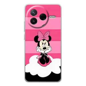 Эксклюзивный чехол для Xiaomi POCO F7 Pro (AlphaPrint - Мультяшные) (Девочка Maus)