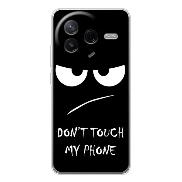 Чохол з принтом «Dont Touch» для Xiaomi POCO F7 Pro Чохол з принтом «Dont Touch» для Xiaomi POCO F7 Pro