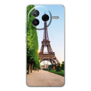 Чехол Эйфелева Башня для Xiaomi POCO F7 Pro - (AlphaPrint) (Дорога в Париж)