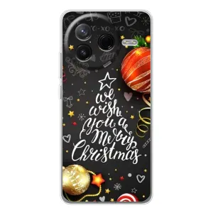 Рождественские Чехлы для Xiaomi POCO F7 Pro (VPrint) (Елочка)