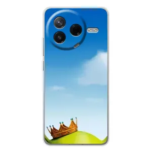 Чехол с мультфильмом Шрек на Xiaomi POCO F7 Pro (Голова Шрека)