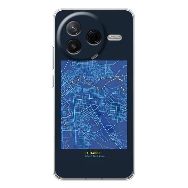 Чехол с принтом «Гуганск» для Xiaomi POCO F7 Pro