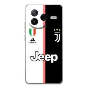 Чехлы для Xiaomi POCO F7 Pro (VPrint) - Футбольные клубы (Juventus)