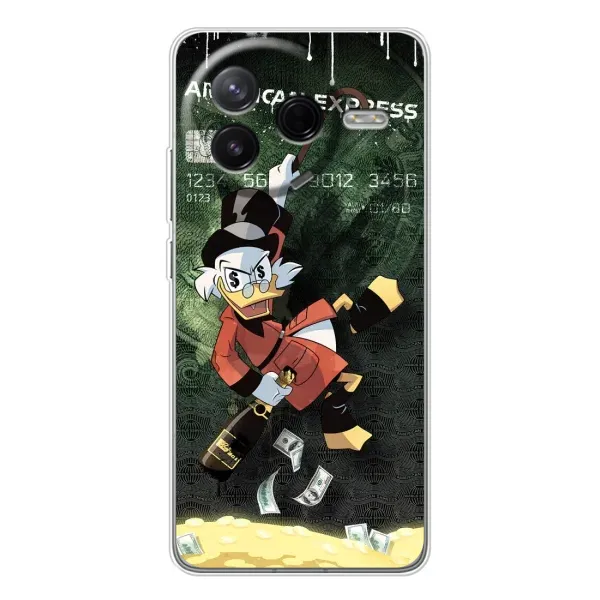Чехол с принтом «Карточка Скруджа» для Xiaomi POCO F7 Pro