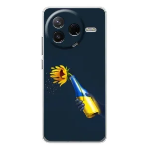 Чехол для Патриота Украины Xiaomi POCO F7 Pro - (AlphaPrint) (Коктейль молотова)