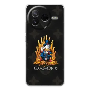 Чехлы для Xiaomi POCO F7 Pro - Скрудж МакДак Louis Vuitton (PREMIUMPrint) (Король денег)