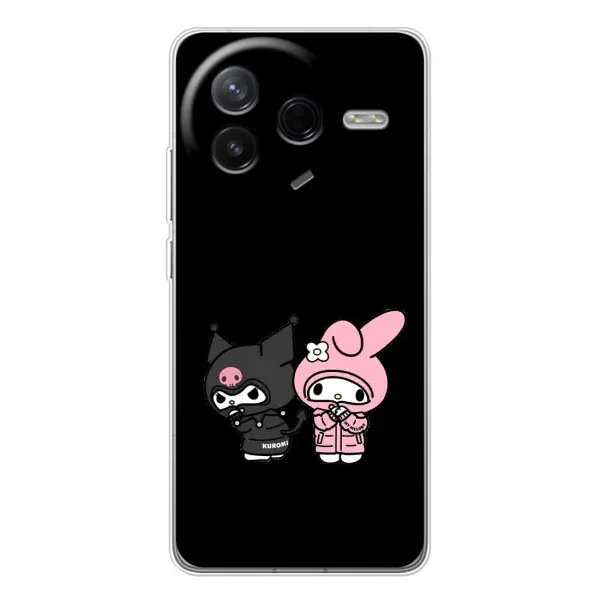 Чехол с принтом «Куроми и Мелоди» для Xiaomi POCO F7 Pro Чехол с принтом «Куроми и Мелоди» для Xiaomi POCO F7 Pro