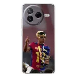 Чехол с футболистом Ламин Ямаль Xiaomi POCO F7 Pro (Lamine Yamal)
