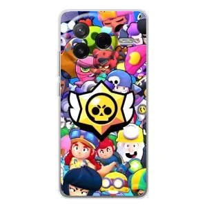 Чехол для Xiaomi POCO F7 Pro Бравл Старс (VPrint)