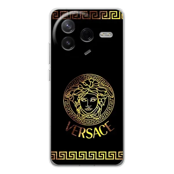 Чехол с принтом «Logo Versace» для Xiaomi POCO F7 Pro