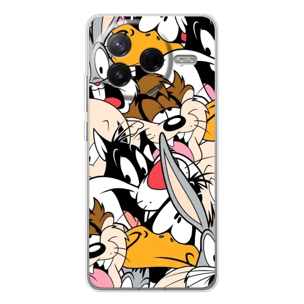 Чохол з принтом «Looney Tunes» для Xiaomi POCO F7 Pro