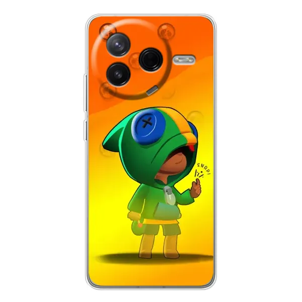 Чехол с принтом «Мальчик Леон» для Xiaomi POCO F7 Pro Чехол с принтом «Мальчик Леон» для Xiaomi POCO F7 Pro
