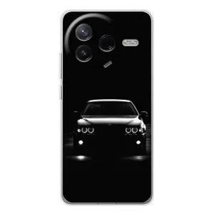Чохол для Поко Ф7 Про - з принтом БМВ (AlphaPrint) (Машина BMW)