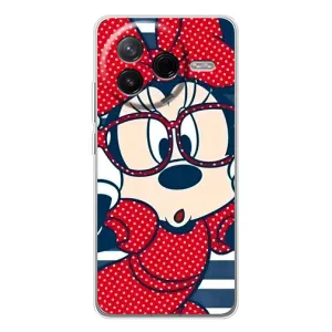Эксклюзивный чехол для Xiaomi POCO F7 Pro (AlphaPrint - Мультяшные) (Маус в очках)