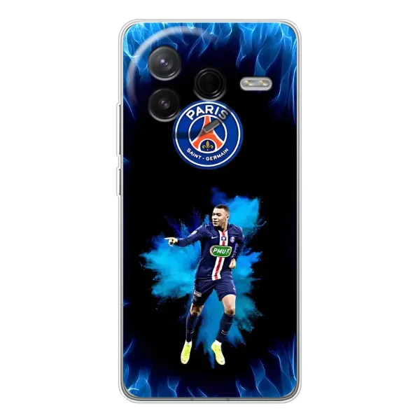 Чехол с принтом «Мбаппе в огне» для Xiaomi POCO F7 Pro