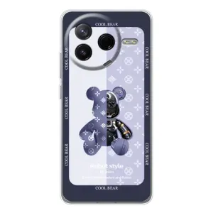 Крутые Чехлы Луи Виттон для Xiaomi POCO F7 Pro (AlphaPrint) (Медвежонок LV)