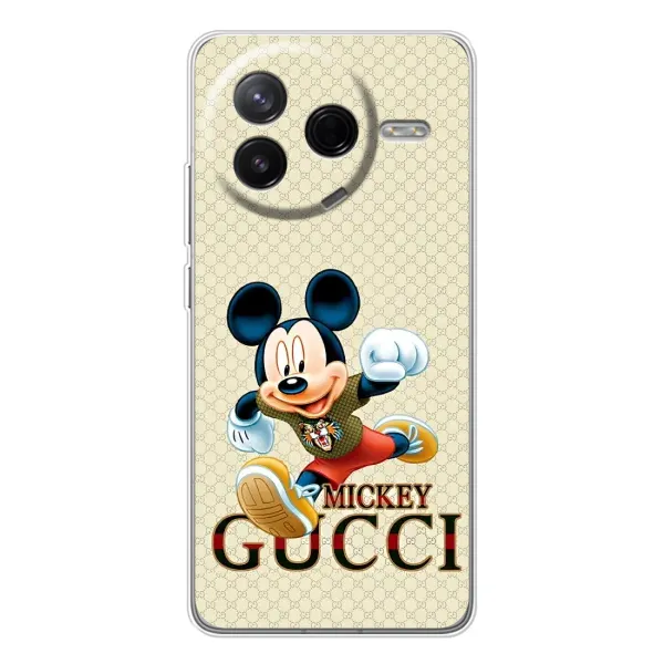 Чехол с принтом «Mikki Gucci» для Xiaomi POCO F7 Pro