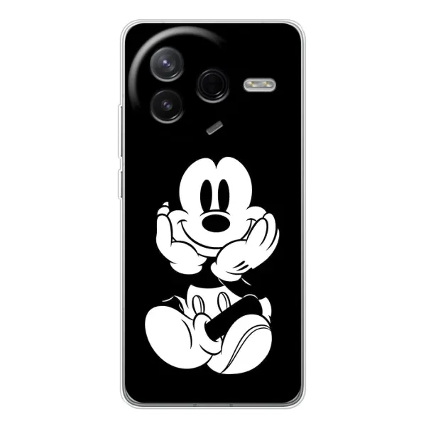 Чехол с принтом «Микки на черном» для Xiaomi POCO F7 Pro