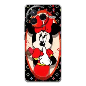 Чехол Disney Mouse Xiaomi POCO F7 Pro (PREMIUMPrint) (Минни Маус ЛВ)