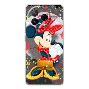Чехол Disney Mouse Xiaomi POCO F7 Pro (PREMIUMPrint) (Minni с бантиком)