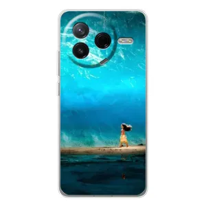 Чехол с мультфильмом Моана Xiaomi POCO F7 Pro (Океан Моана)