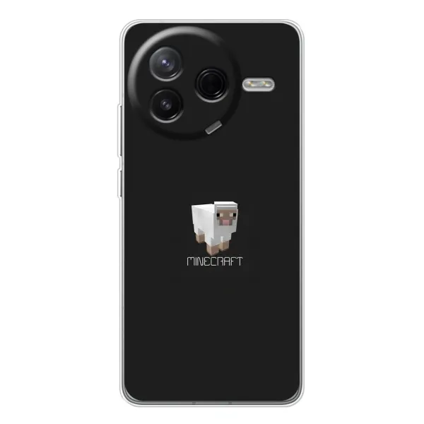 Чехол с принтом «Овечка Майнкрафт» для Xiaomi POCO F7 Pro