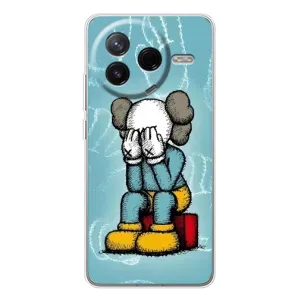 Чехлы для Xiaomi POCO F7 Pro - Bearbrick Louis Vuitton (PREMIUMPrint) (Плач Bearbrick)