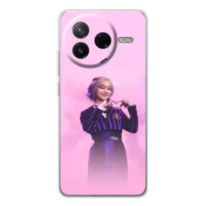 Чехол с дизайном Венздей 2 на Xiaomi POCO F7 Pro (Яркая Энид Уэнздей)