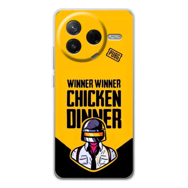 Чохол з принтом «Pubg шолом» для Xiaomi POCO F7 Pro