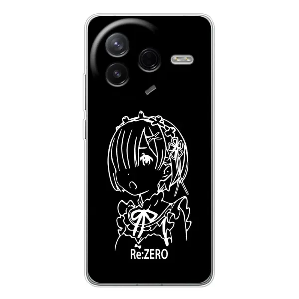 Чохол з принтом «Re: Zero» для Xiaomi POCO F7 Pro Чохол з принтом «Re: Zero» для Xiaomi POCO F7 Pro