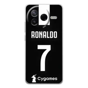 Чехол Криштиану Роналду для Xiaomi POCO F7 Pro (AlphaPrint) (RONALDO 7)