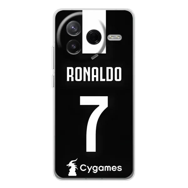 Чехол с принтом «RONALDO 7» для Xiaomi POCO F7 Pro Чехол с принтом «RONALDO 7» для Xiaomi POCO F7 Pro