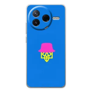Чехлы для Xiaomi POCO F7 Pro Укр. Символика (AlphaPrint) (Шапка на гербу)