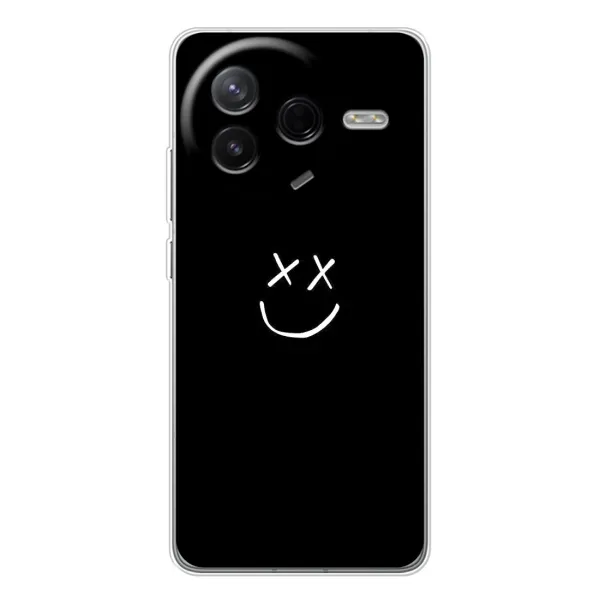 Чохол з принтом «Смайл» для Xiaomi POCO F7 Pro Чохол з принтом «Смайл» для Xiaomi POCO F7 Pro