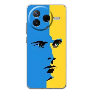 Украинские Чехлы для Xiaomi POCO F7 Pro с картинкой УПА (AlphaPrint) (Степан Бандера)