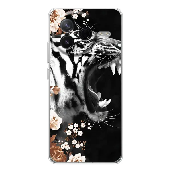 Чехол с принтом «Стильный ТИГР» для Xiaomi POCO F7 Pro