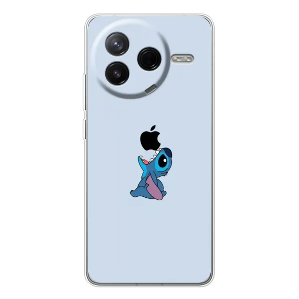 Чехол с принтом «Stitch apple» для Xiaomi POCO F7 Pro Чехол с принтом «Stitch apple» для Xiaomi POCO F7 Pro