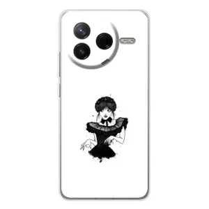 Чехлы Венсдей на Xiaomi POCO F7 Pro Уэнсдей (AlphaPrint) (танец Уэнздей)