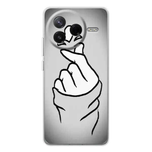 Чохол з принтом «Значок Love» для Xiaomi POCO F7 Pro Чохол з принтом «Значок Love» для Xiaomi POCO F7 Pro