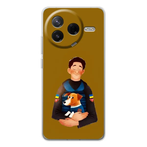 Чохол з принтом «ЗСУ Патрон» для Xiaomi POCO F7 Pro Чохол з принтом «ЗСУ Патрон» для Xiaomi POCO F7 Pro