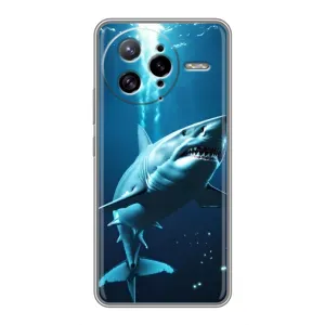 Чехол с принтом «Акула под водой» для Xiaomi POCO F7 Ultra