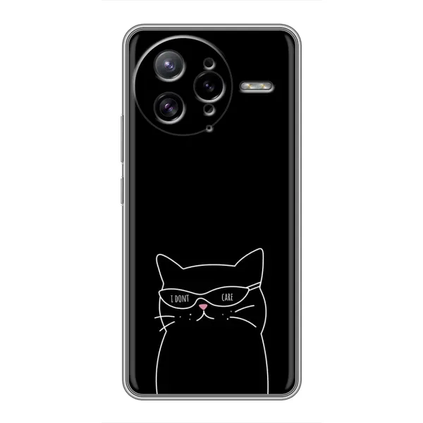 Чохол з принтом «Байдужий кіт» для Xiaomi POCO F7 Ultra Чохол з принтом «Байдужий кіт» для Xiaomi POCO F7 Ultra