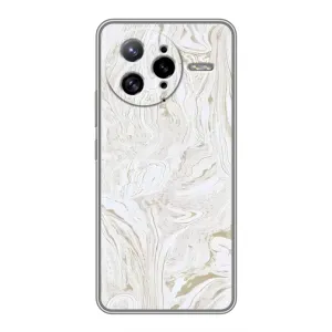 Мраморный чехол на Xiaomi POCO F7 Ultra (VPrint) (Белый мрамор)