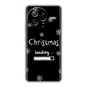Рождественские, Праздничные Чехлы для Поко Ф7 Ультра (Christmas loading)